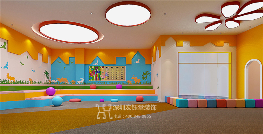 鄭州多寶國際兒童成長中心室內(nèi)裝修設計效果圖 鄭州多寶國際兒童成長中心室內(nèi)裝修設計效果圖