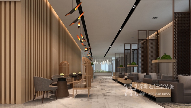 鄭州康橋地產(chǎn)一號院現(xiàn)代中式售樓部洽談區(qū)裝修設(shè)計(jì)效果圖 鄭州康橋地產(chǎn)一號院現(xiàn)代中式售樓部洽談區(qū)裝修設(shè)計(jì)效果圖