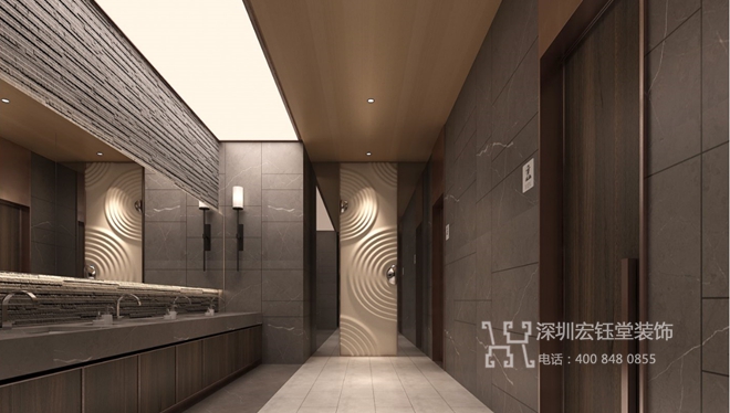 鄭州康橋地產(chǎn)一號院現(xiàn)代中式售樓部衛(wèi)生間裝修設(shè)計(jì)效果圖 鄭州康橋地產(chǎn)一號院現(xiàn)代中式售樓部衛(wèi)生間裝修設(shè)計(jì)效果圖