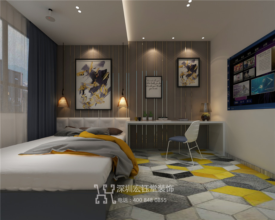 新鄭時尚精品酒店設(shè)計-酒店客房效果圖 新鄭時尚精品酒店設(shè)計-酒店客房效果圖