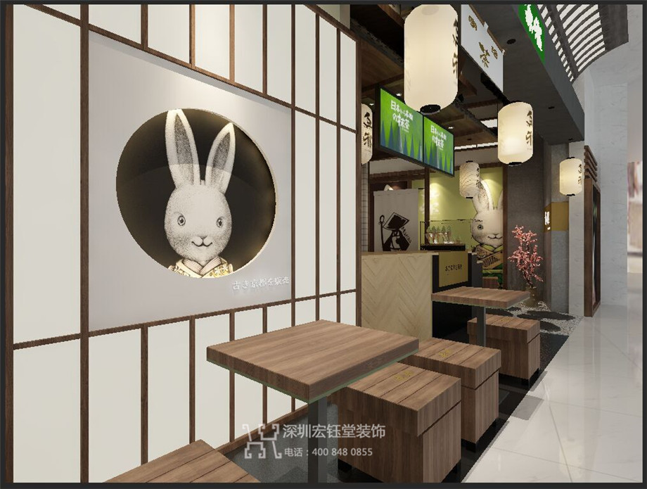 無(wú)邪抹茶鄭州店裝修設(shè)計(jì)方案-甜品餐飲店案例-宏鈺堂裝飾鄭州分公司 無(wú)邪抹茶鄭州店裝修設(shè)計(jì)方案-甜品餐飲店案例-宏鈺堂裝飾鄭州分公司