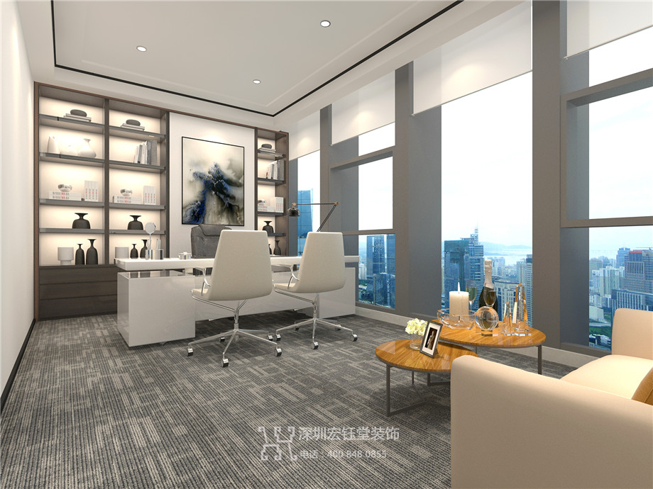 鄭州辦公室裝修設(shè)計(jì)案例-恒天明澤公司總經(jīng)理辦公室效果圖 鄭州辦公室裝修設(shè)計(jì)案例-恒天明澤公司總經(jīng)理辦公室效果圖