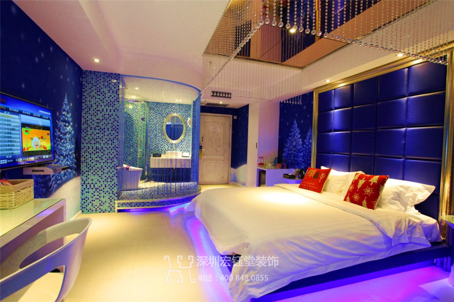 鄭州山楂樹情侶主題酒店客房裝修設(shè)計(jì)實(shí)景照片 鄭州山楂樹情侶主題酒店客房裝修設(shè)計(jì)實(shí)景照片