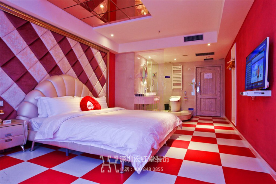 鄭州山楂樹情侶主題酒店裝修設(shè)計(jì)實(shí)景圖 鄭州山楂樹情侶主題酒店裝修設(shè)計(jì)實(shí)景圖