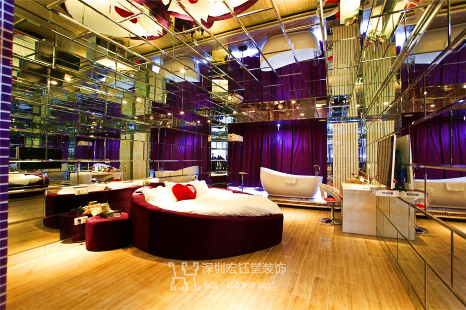 鄭州山楂樹情侶主題酒店客房裝修設(shè)計(jì)實(shí)景照片 鄭州山楂樹情侶主題酒店客房裝修設(shè)計(jì)實(shí)景照片