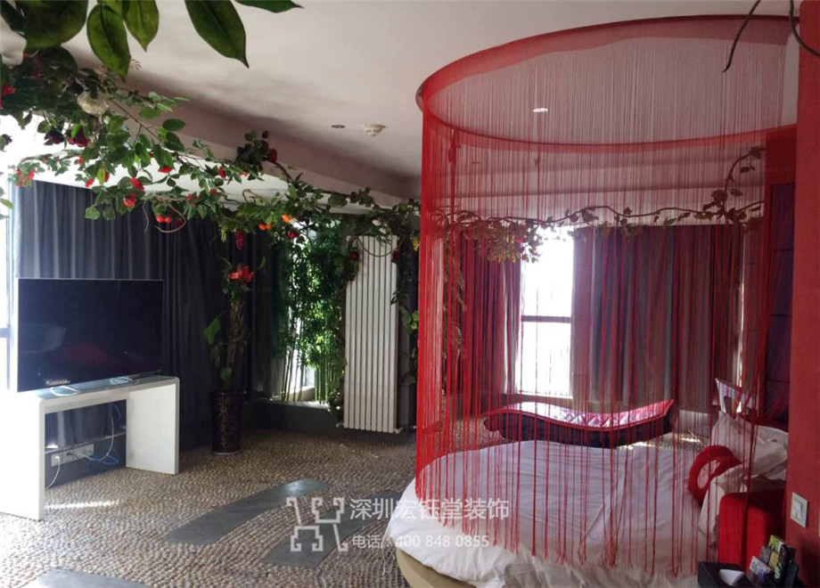鄭州山楂樹情侶主題酒店客房裝修設(shè)計(jì)實(shí)景照片 鄭州山楂樹情侶主題酒店客房裝修設(shè)計(jì)實(shí)景照片