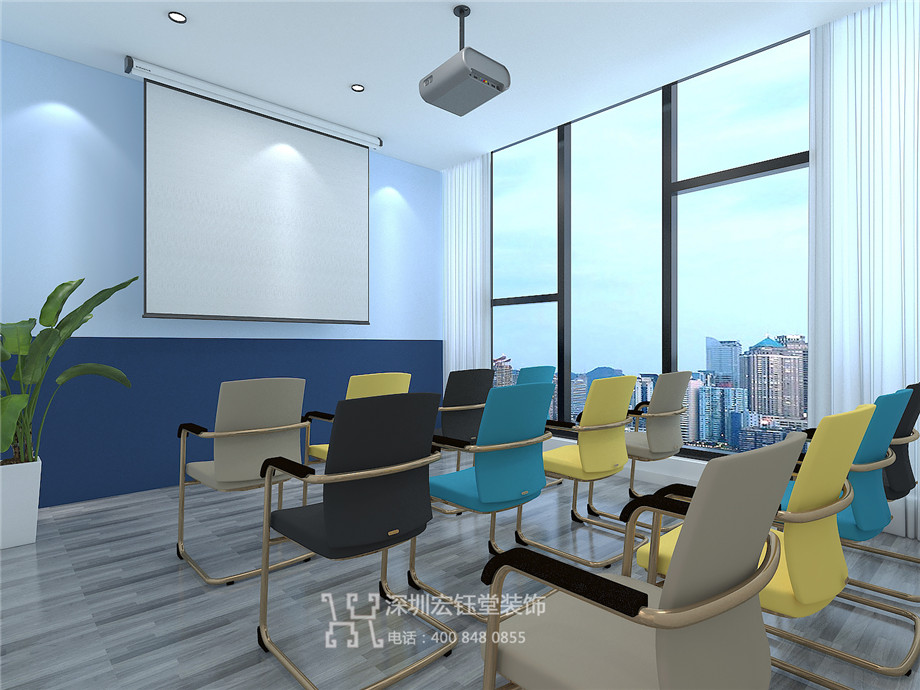 鄭州Dance少兒語言舞蹈培訓(xùn)裝修設(shè)計案例-語言培訓(xùn)教室效果圖 鄭州Dance少兒語言舞蹈培訓(xùn)裝修設(shè)計案例-語言培訓(xùn)教室效果圖