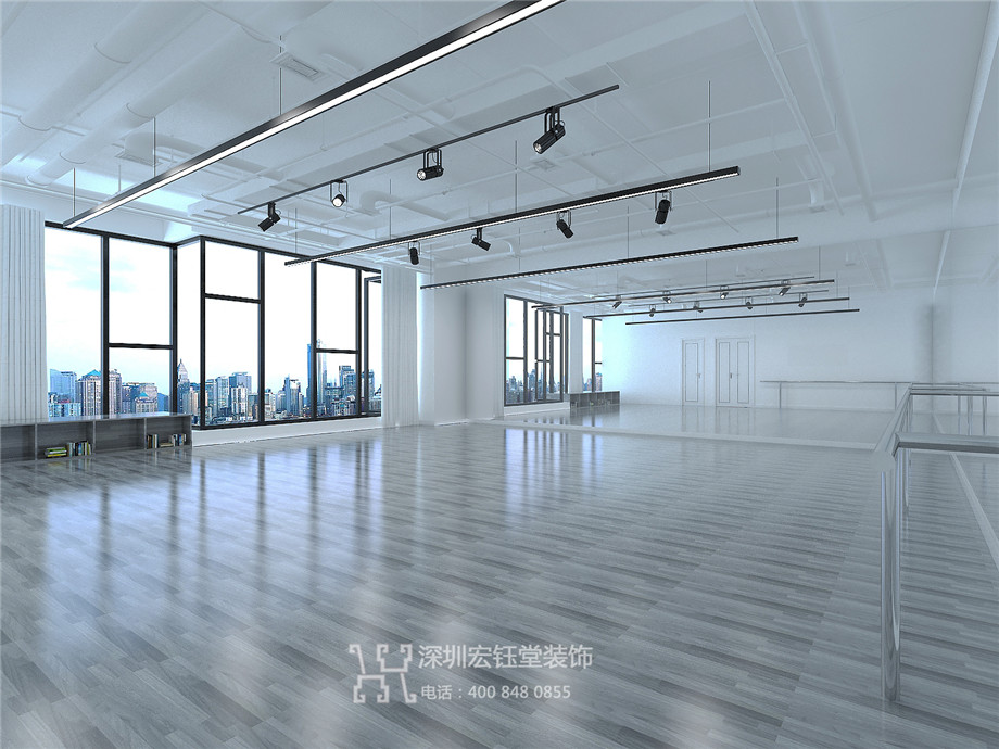 鄭州Dance少兒語言舞蹈培訓(xùn)裝修設(shè)計案例-舞蹈教室效果圖 鄭州Dance少兒語言舞蹈培訓(xùn)裝修設(shè)計案例-舞蹈教室效果圖