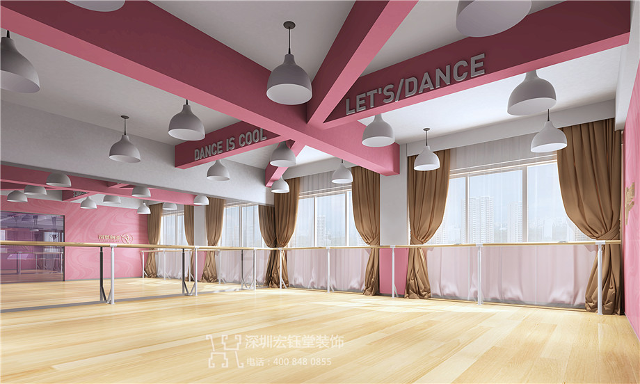 鄭州亞楠舞蹈藝術(shù)培訓(xùn)學(xué)校裝修設(shè)計(jì)效果圖-排練室設(shè)計(jì)效果圖 鄭州亞楠舞蹈藝術(shù)培訓(xùn)學(xué)校裝修設(shè)計(jì)效果圖-排練室設(shè)計(jì)效果圖