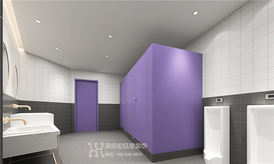 鄭州亞楠舞蹈藝術(shù)培訓(xùn)學(xué)校裝修設(shè)計(jì)效果圖-衛(wèi)生間效果圖 鄭州亞楠舞蹈藝術(shù)培訓(xùn)學(xué)校裝修設(shè)計(jì)效果圖-衛(wèi)生間效果圖