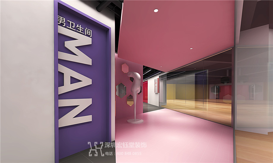 鄭州亞楠舞蹈藝術(shù)培訓(xùn)學(xué)校裝修設(shè)計(jì)效果圖-樓道設(shè)計(jì)效果圖 鄭州亞楠舞蹈藝術(shù)培訓(xùn)學(xué)校裝修設(shè)計(jì)效果圖-樓道設(shè)計(jì)效果圖