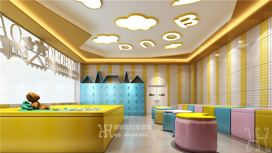 鄭州多寶早教中心裝修設計案例效果圖 鄭州多寶早教中心裝修設計案例效果圖