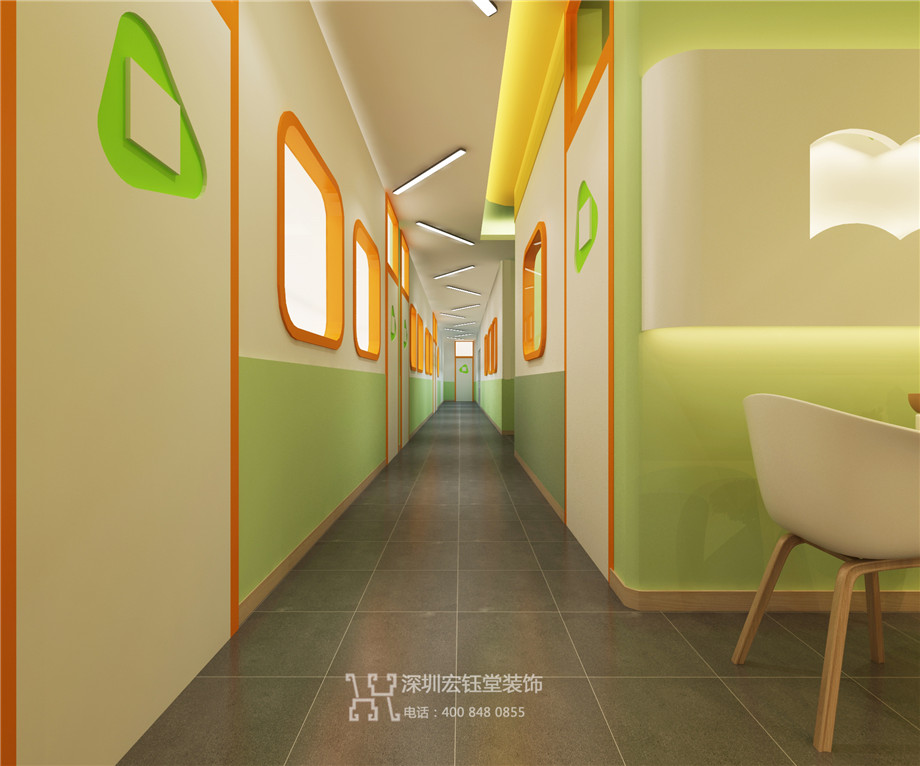 鄭州小書童連鎖教育培訓(xùn)機(jī)構(gòu)走廊裝修設(shè)計(jì)方案 鄭州小書童連鎖教育培訓(xùn)機(jī)構(gòu)走廊裝修設(shè)計(jì)方案