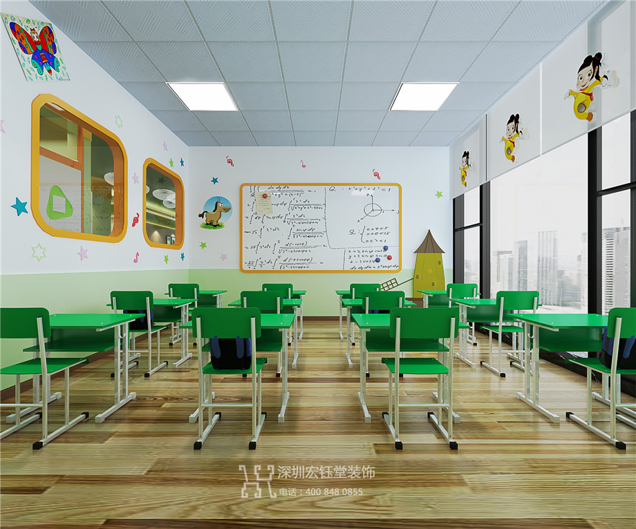 鄭州小書童連鎖教育培訓(xùn)機(jī)構(gòu)教室裝修設(shè)計(jì)效果圖 鄭州小書童連鎖教育培訓(xùn)機(jī)構(gòu)教室裝修設(shè)計(jì)效果圖