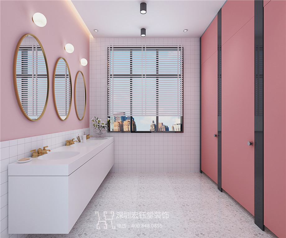 河南費(fèi)拉蒙藝術(shù)培訓(xùn)中心女衛(wèi)裝修設(shè)計圖片 河南費(fèi)拉蒙藝術(shù)培訓(xùn)中心女衛(wèi)裝修設(shè)計圖片