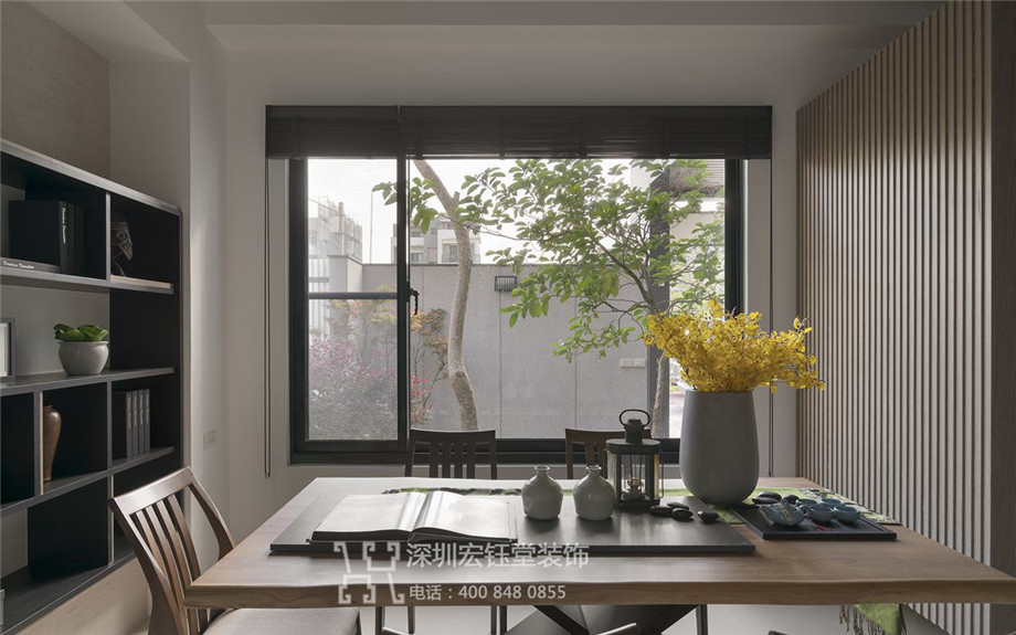 清雅舒適的周宅五層花園別墅裝修設計實景圖