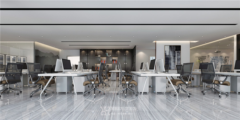 鄭州新泰和通信工程公司敞開辦公區(qū)設(shè)計方案 鄭州新泰和通信工程公司敞開辦公區(qū)設(shè)計方案