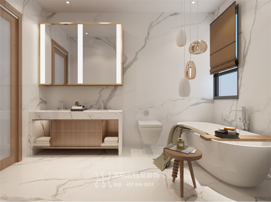 洛陽建業(yè)桂園陳公館三層獨(dú)棟別墅主臥衛(wèi)生間裝修設(shè)計(jì)效果圖 洛陽建業(yè)桂園陳公館三層獨(dú)棟別墅主臥衛(wèi)生間裝修設(shè)計(jì)效果圖