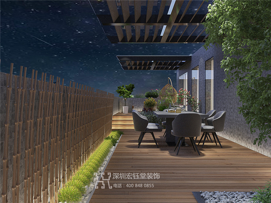 洛陽建業(yè)桂園陳公館三層獨(dú)棟別墅露臺(tái)裝修設(shè)計(jì)效果圖 洛陽建業(yè)桂園陳公館三層獨(dú)棟別墅露臺(tái)裝修設(shè)計(jì)效果圖