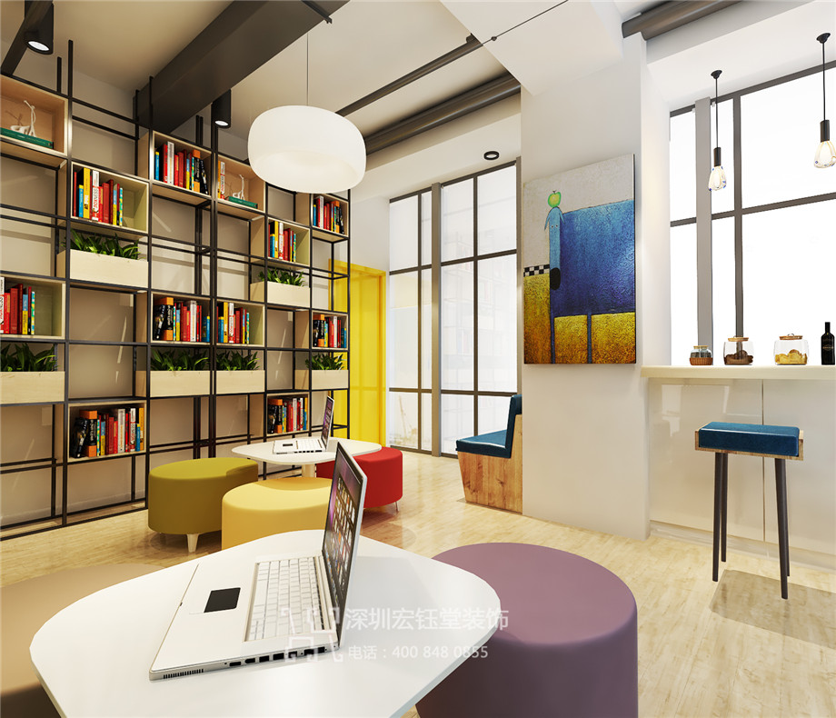 鄭州俐文教育培訓(xùn)機(jī)構(gòu)閱讀區(qū)裝修設(shè)計(jì)效果圖 鄭州俐文教育培訓(xùn)機(jī)構(gòu)閱讀區(qū)裝修設(shè)計(jì)效果圖