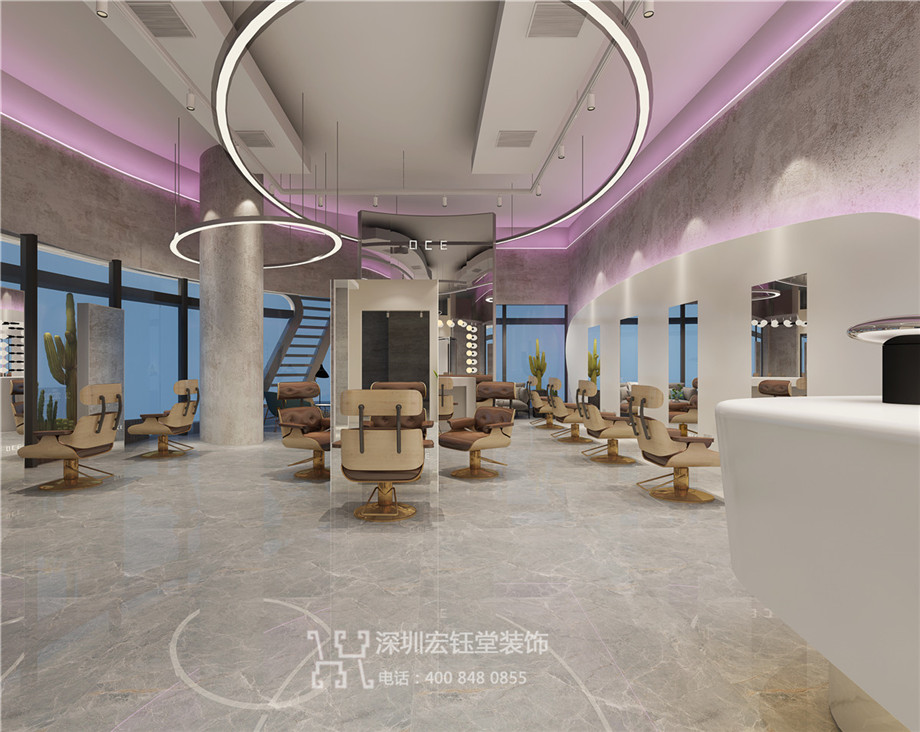 鄭州OCE時尚造型美發(fā)沙龍裝修圖片 鄭州OCE時尚造型美發(fā)沙龍裝修圖片