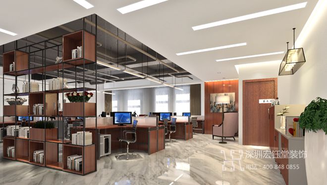 河南先迪電氣科技集團(tuán)辦公室裝修設(shè)計方案