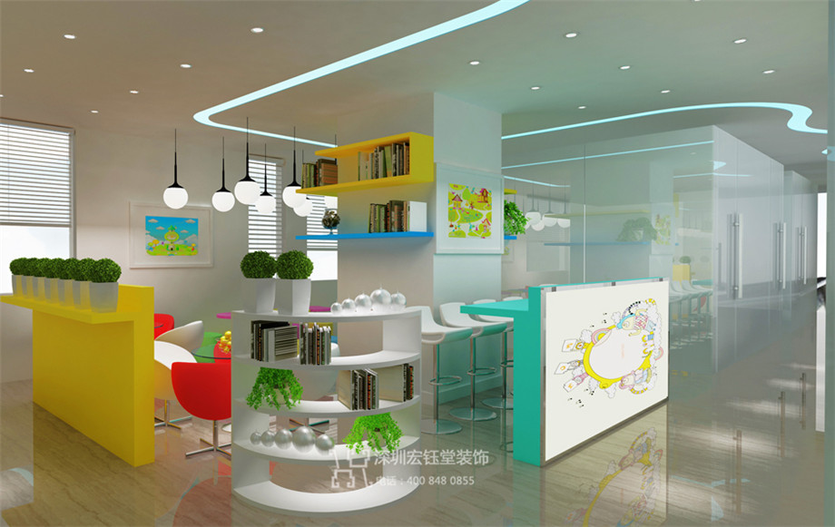 鄭州望子成龍連鎖教育機構(gòu)裝修設(shè)計公司