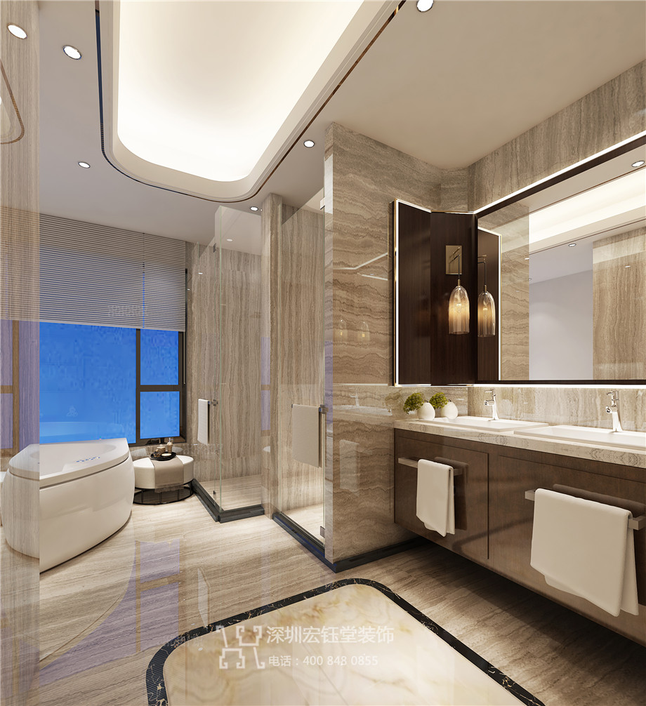 鄭州建業(yè)鄒公館聯(lián)排獨(dú)棟別墅衛(wèi)生間裝修設(shè)計(jì)方案 鄭州建業(yè)鄒公館聯(lián)排獨(dú)棟別墅衛(wèi)生間裝修設(shè)計(jì)方案