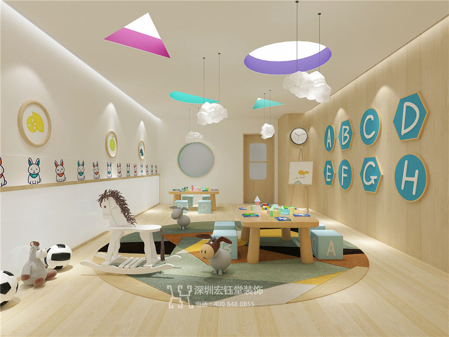 鄭州米來笛早教中心裝修設(shè)計(jì)效果圖 鄭州米來笛早教中心裝修設(shè)計(jì)效果圖