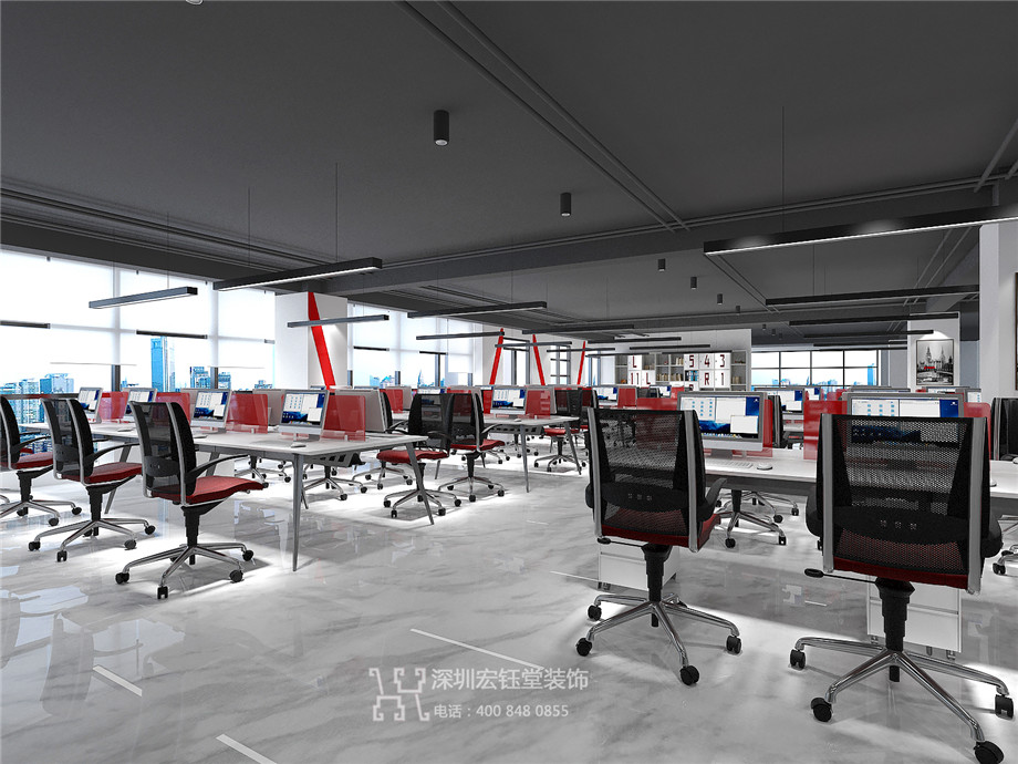 河南合之潤傳媒公司3000平辦公室裝修設(shè)計方案 河南合之潤傳媒公司3000平辦公室裝修設(shè)計方案