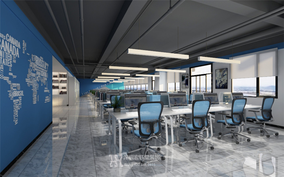 河南合之潤傳媒公司3000平辦公室裝修案例 河南合之潤傳媒公司3000平辦公室裝修案例