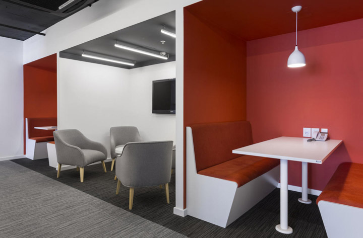 時尚傳媒公司辦公室休閑區(qū)設計方案