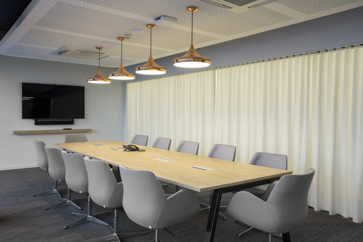 簡約辦公室會議室裝修設計圖