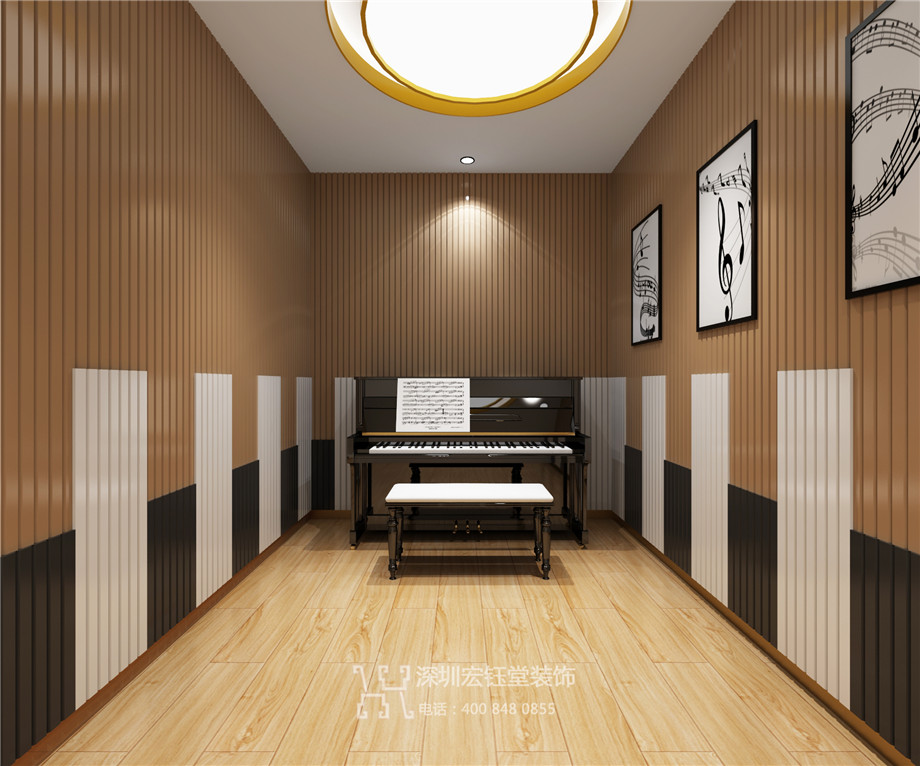 鄭州連鎖少兒藝術(shù)培訓(xùn)學(xué)校音樂教室裝修案例 鄭州連鎖少兒藝術(shù)培訓(xùn)學(xué)校音樂教室裝修案例