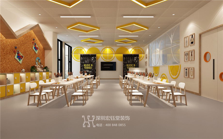 鄭州藍亭貝樹幼兒園裝修設(shè)計效果圖-教室設(shè)計方案 鄭州藍亭貝樹幼兒園裝修設(shè)計效果圖-教室設(shè)計方案