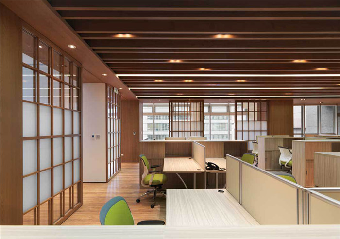 跨國集團(tuán)員工辦公區(qū)裝修布置方案