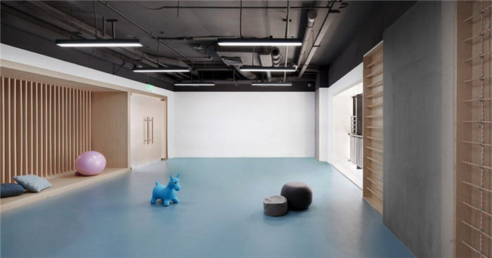 專注自閉癥兒童的大米和小米特殊教育中心裝修設(shè)計實景圖