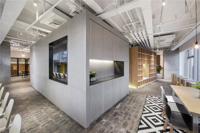 以社區(qū)概念為主題的精英英語(yǔ)培訓(xùn)中心裝修設(shè)計(jì)實(shí)景圖