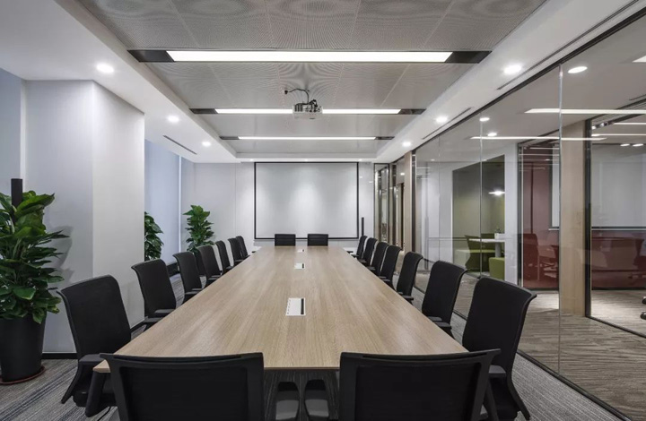 龍湖集團(tuán)總部會(huì)議室裝修設(shè)計(jì)圖