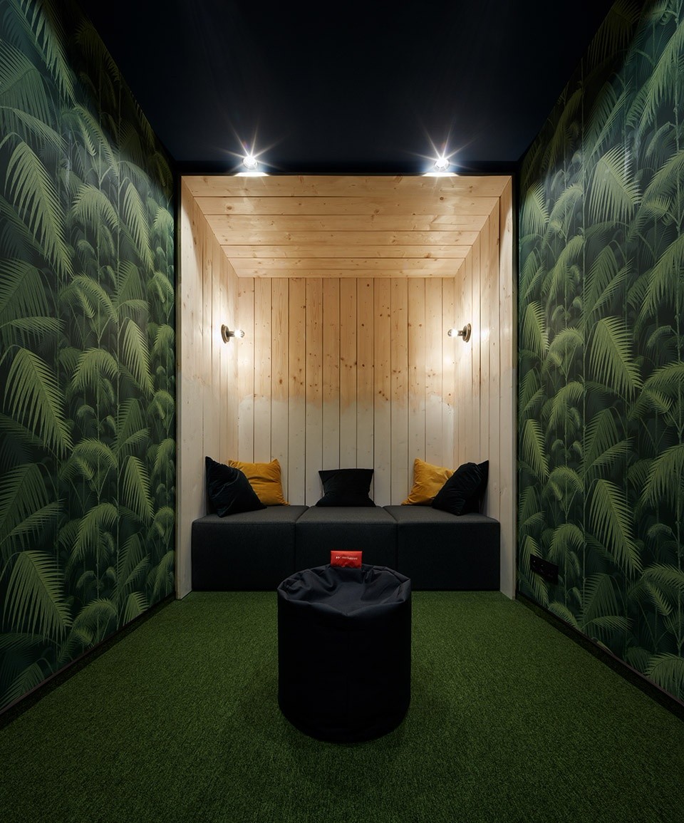 國外IT公司員工休息室裝修設(shè)計(jì)圖