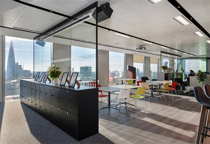 全新辦公設(shè)計(jì)理念   開放協(xié)作的咨詢公司辦公室裝修實(shí)景圖