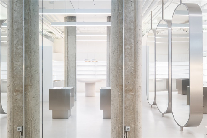 國(guó)外創(chuàng)意時(shí)尚美容店裝修設(shè)計(jì)方案