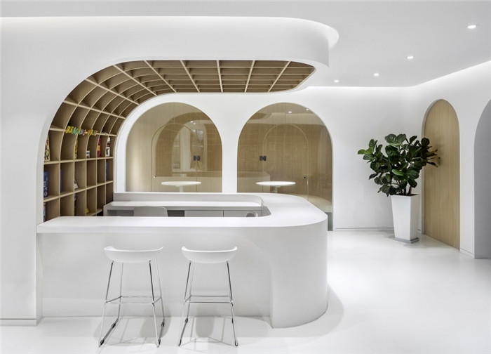 現(xiàn)代時(shí)尚風(fēng)教育培訓(xùn)機(jī)構(gòu)前臺(tái)裝修方案 現(xiàn)代時(shí)尚風(fēng)教育培訓(xùn)機(jī)構(gòu)前臺(tái)裝修方案