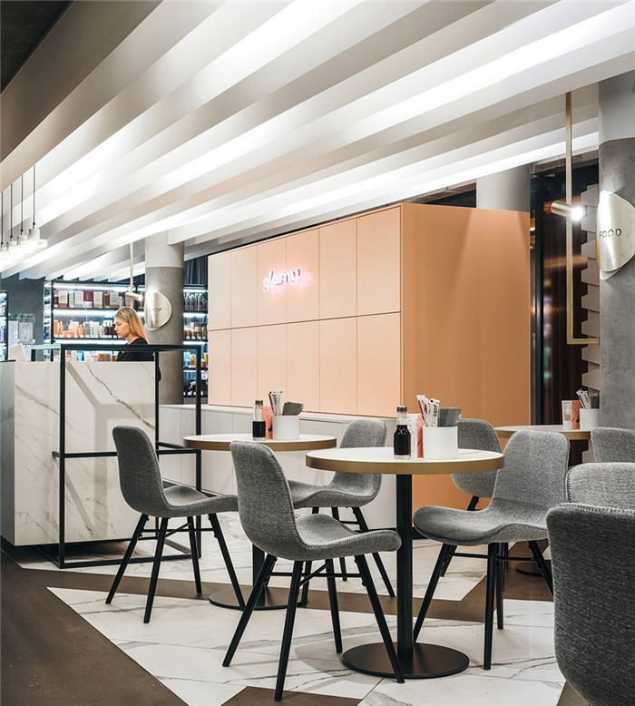 綠色工業(yè)風(fēng)GLAMY Beauty Spot頂級(jí)美容美發(fā)沙龍裝修設(shè)計(jì)圖