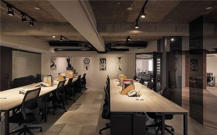 網(wǎng)絡(luò)營銷公司辦公室裝修案例