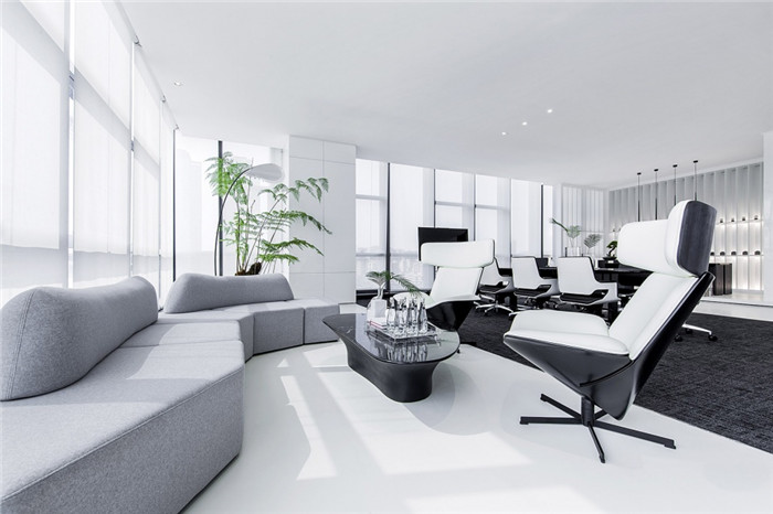 超時(shí)尚科技公司董事長(zhǎng)辦公室裝修設(shè)計(jì)圖