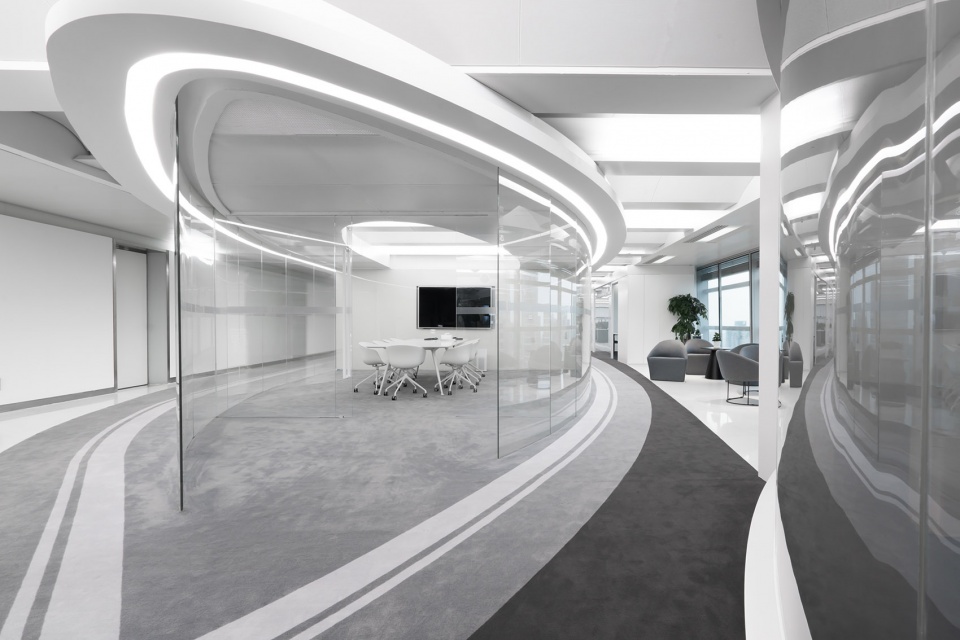 未來時空主題辦公室裝修設計圖