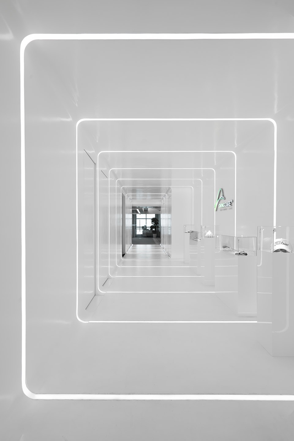 時尚科技感辦公室展廳裝修設計方案