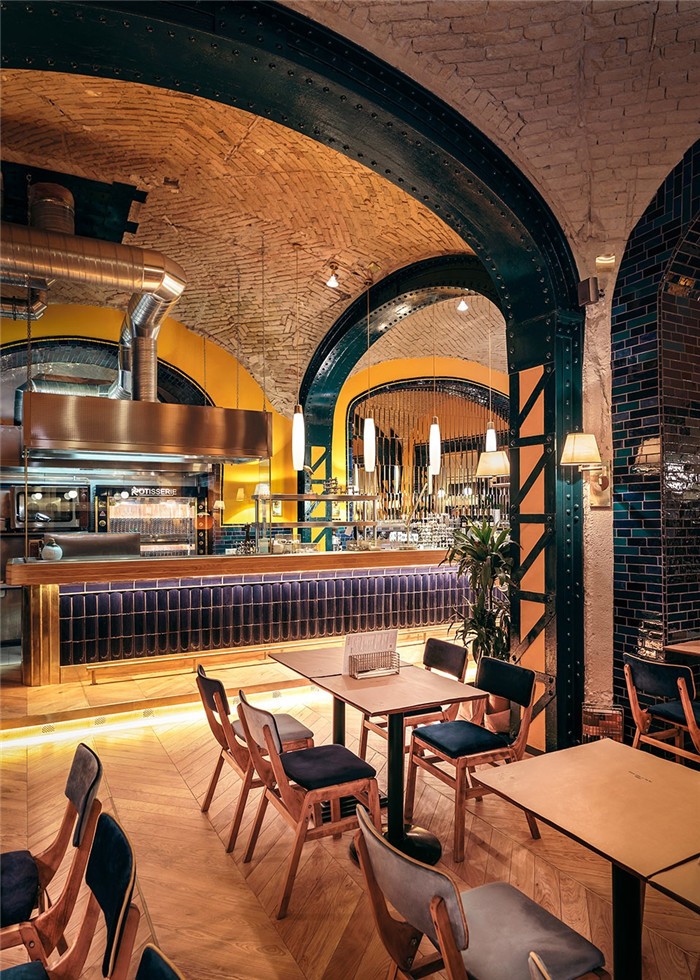 國(guó)外特色主題燒烤餐廳裝修設(shè)計(jì)方案