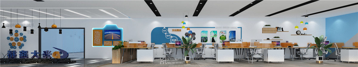 河南光大路橋工程公司辦公區(qū)裝修設(shè)計(jì)圖